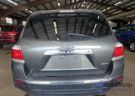 2012 Toyota Highlander Limited from USA, damaged, VIN 5TDDK3EH0CS142409